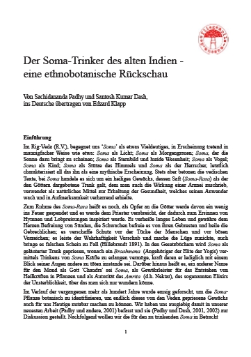 Padhy/Dash: Der Soma-Trinker des alten Indien, pdf